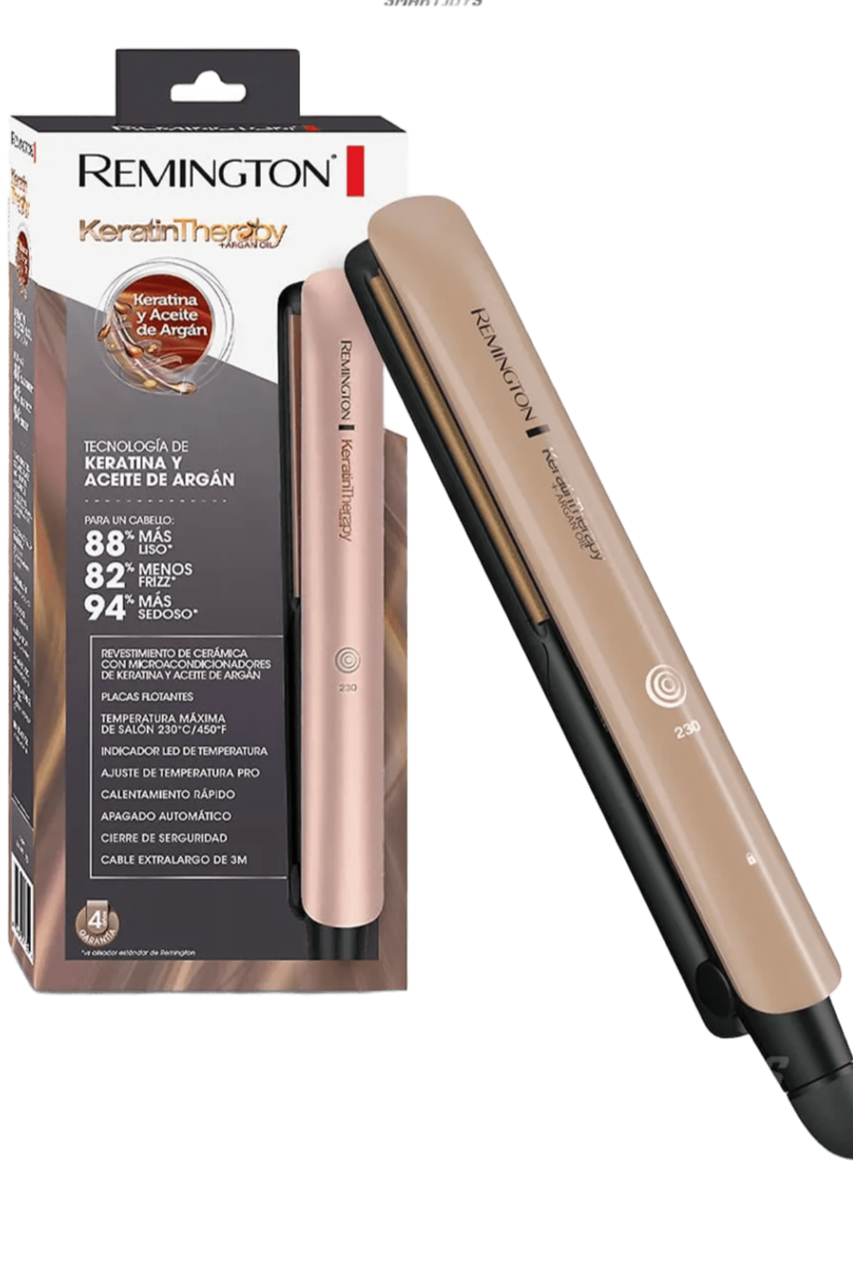 Plancha de Cabello Remington Keratin Therapy